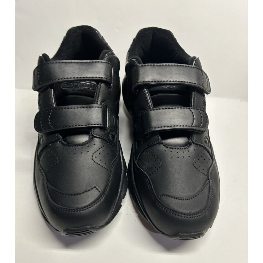 Propet Men Stability Walker Strap Walking Shoes Comfort Black 7 1/2 size wide